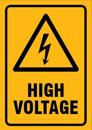 Safety Sign Board | High Voltage
